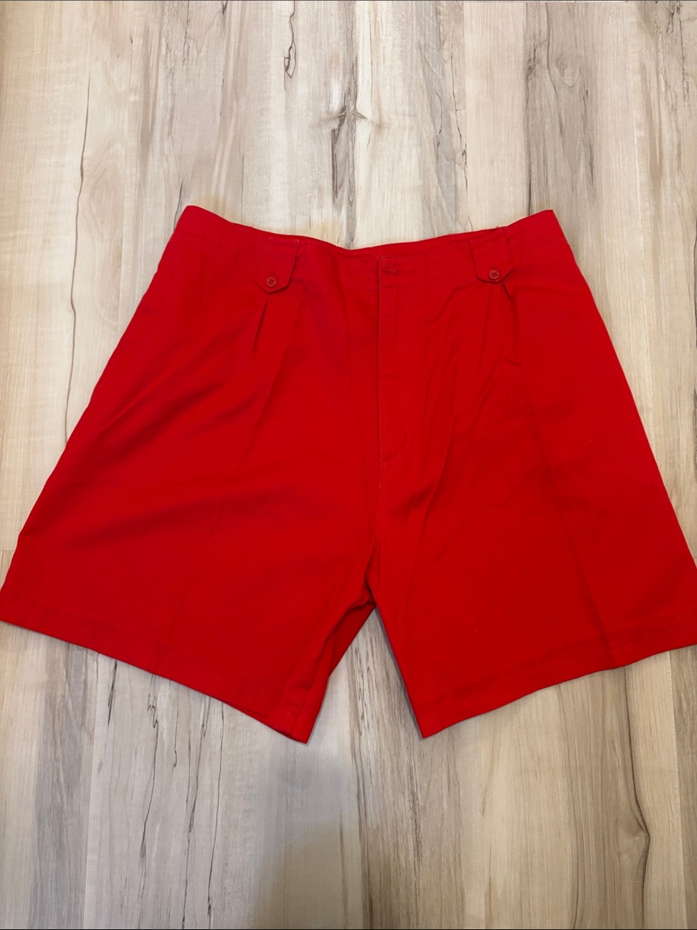 VTG high waist pleated dress shorts